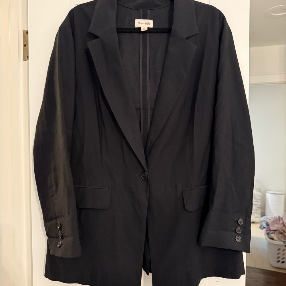 Chic linen like Open Edit Blazer